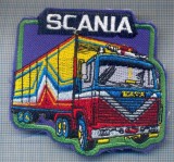 AX 1239 EMBLEMA- ,, SCANIA&quot; -PRODUCATOR AUTO SUEDEZ -PENTRU COLECTIONARI