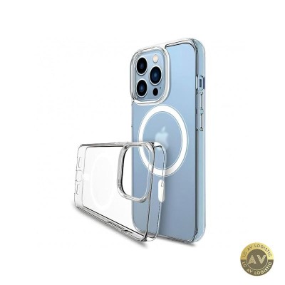 Husa MagSafe pentru Apple iPhone 15 Pro Max OEM Transparenta foto