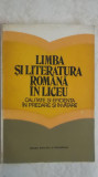 Constanta Barboi - Limba si literatura romana in liceu, 1983