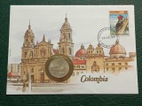 Columbia 1981 - 10 pesos, necirculata cu patina