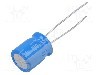Condensator electrolitic, 100&micro;F, 35V DC, -40...125&deg;C, NICHICON - UBT1V101MPD8TD