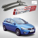 Cumpara ieftin Ștergătoare Kia Ceed I SW Facelift ED 2009-2012 | Set Față Flat &ndash; TeamCar&reg;