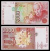 SPANIA █ bancnota █ 2000 Pesetas █ 1992 █ P-162 █ UNC █ necirculata