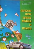 CHESTIONARE PENTRU OBTINEREA PERMISULUI DE CONDUCERE-VIRGIL VOCHINA, NICOLAE DUMITRANA-158355