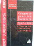 Culegere De Practica Judiciara 1992-1998 Contencios Administr - Tribunalul Bucuresti ,272496, All Beck