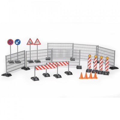Bruder - Accesorii - Balustrade, Semne Rutiere Si Stalpi foto