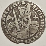 Polonia 1/4 Thaler/Taler/ORT 1622 argint Sigismund lll Vasa