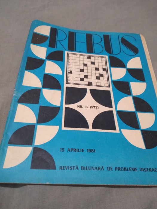 REVISTA REBUS NR.8 15 APRILIE 1981