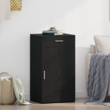 vidaXL Bufet cu sertar Stejar Negru 50 x 42,5 x 93 cm 868761