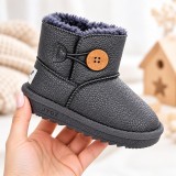 Cumpara ieftin Cizme gri pentru fetita, Superbaby, Model Nasturel, piele ecologica (Marime