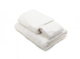 Cumpara ieftin Set 3 Prosoape Hoteliere Albe, Marimi Diverse, 550g (Bumbac 100%)