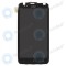 Capacul frontal al modulului de afișare HTC One XL + lcd + digitizer negru