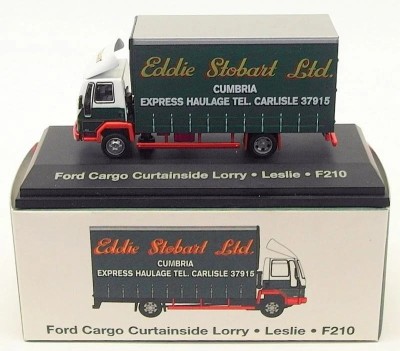 Macheta Ford Cargo Curtainside Lorry Stobart 1:76 foto