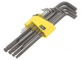 Set chei imbus Hex-Plus oţel 13 bucăți