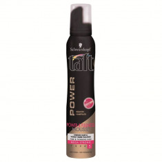 Spuma Taft Power and Fulness Mega Strong 5, 200 ml, cu Keratina, Spuma de Par cu Keratina, Spuma Modelatoare Par, Produse Ingrijire Par, Produse Hairs