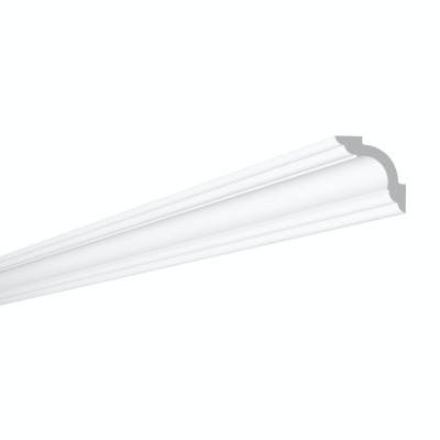 Cornisa decorativa polimer dur WT5, clasic, alb, 200 x 5 x 5 cm foto