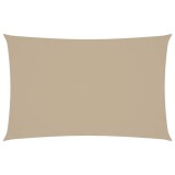 Cumpara ieftin Panza parasolar, bej, 5x8 m, tesatura oxford, dreptunghiular