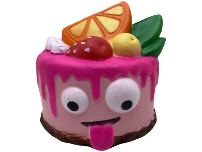 Jucarie squishi tort fructe
