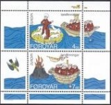 Faroe 1994 - Europa-cept bloc neuzat,perfecta stare(z)