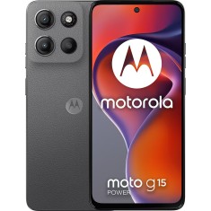 Telefon mobil Motorola Moto g15 Power LTE, 256GB, 8GB RAM, Dual SIM, Gravity Grey