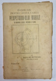 INCERCARI PENTRU REZOLVAREA PERPETUUM-ULUI MOBILE de NICOLAE PETROVICI , 1916