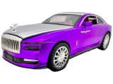 Macheta Rolls-Royce Wraith mov 1:32 &ndash; replica metal cu lumini, sunete si usi deschise