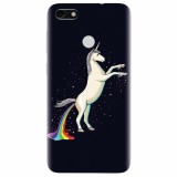 Husa silicon pentru Huawei P9 Lite mini, Unicorn Shitting Rainbows