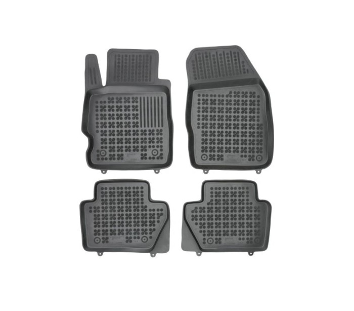 Covorase auto Ford Ka+, 10.2016-, negru; elastomer, RapidAuto