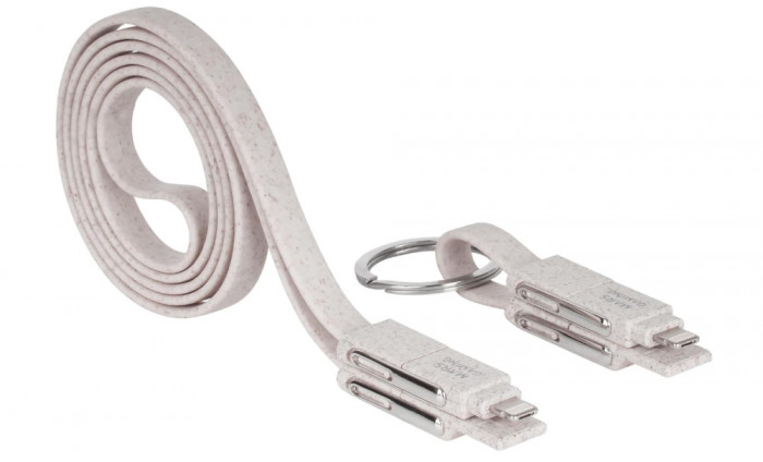 Pachet 2x Cabluri de incarcare MarsGaming MCA-ECO, 1 m, 3.1 A, 50 W - RESIGILAT