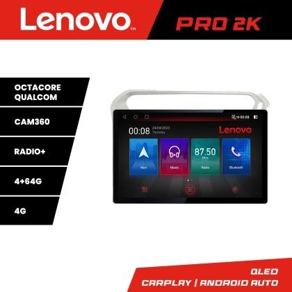 Navigatie Peugeot 301 Citroen K-Elisee K-301 Lenovo PRO 4+64 13 inch 2K android 4G DSP gps internet S CarStore Technology