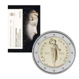 San Marino, cele 2 monede de 2 euro 2022 comemorative, UNC in booklet - rare!