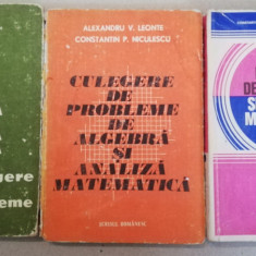 Lot 3 Culegeri de analiza matematica și metodica