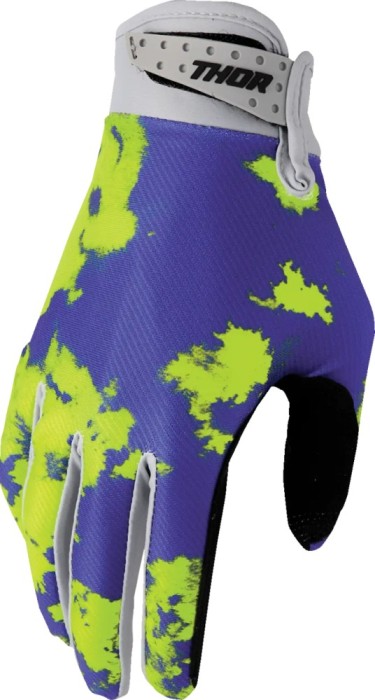 Manusi copii atv/cross Thor LaunchMode Bleach, culoare mov/verde, marime YS Cod Produs: MX_NEW 33321909PE