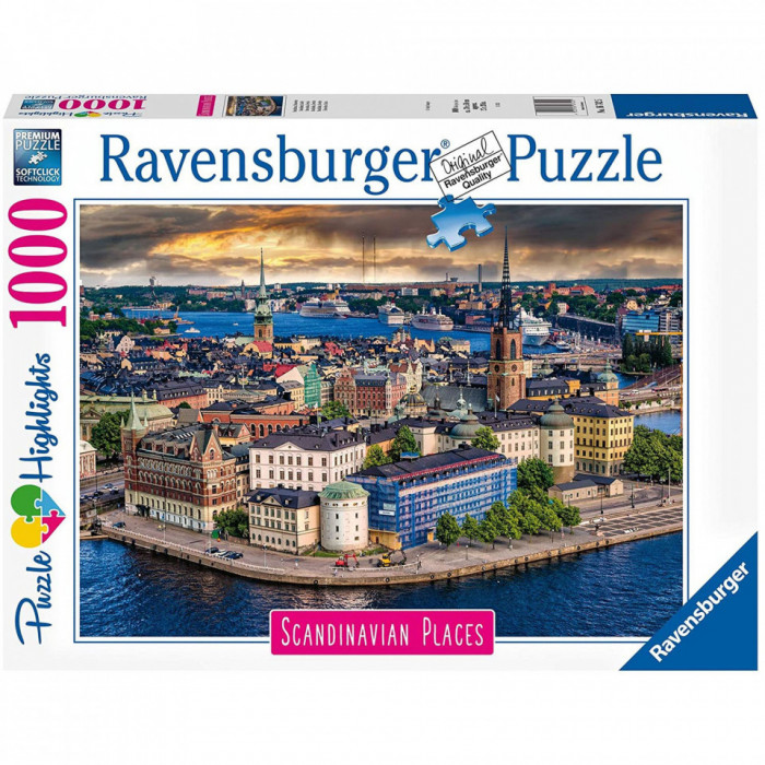 PUZZLE STOCKHOLM SUEDIA, 1000 PIESE