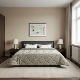 vidaXL Pilotă de vară Patos Gri deschis 200 x 240 cm 42026173