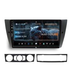 Navigatie BMW Seria 3 E90, E91, E92, Android 12, P-Octacore 2GB RAM + 32GB ROM, 9 Inch - AD-BGP9002+AD-BGRKIT391