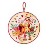 Suport vase fierbinti Delights ceramica multicolora 21 cm