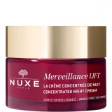 Crema de noapte anti-rid pentru toate tipurile de ten Merveillance Lift, 50ml, Nuxe