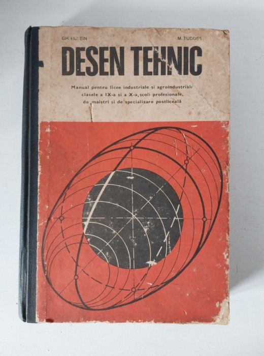 Desen tehnic, Manual pentru licee industriale si agroindustriale clasele a IX-a si a a X-a, 1977