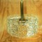 Lustra Art Deco Mid Century Modern, Doria, cristal, alama, unica, vintage