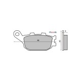 MBS Placute frana echivalent MCB634, Cod Produs: 225100930RM