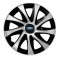 Set 4 capace roti Drift exrta Gri-Negru R16 pentru gama auto Ford