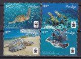 Penhryn 2014 fauna marina testoase WWF MI 757-760 MNH, Nestampilat