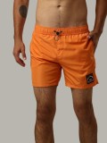 Cumpara ieftin Pantaloni scurti barbati pentru inot cu talie medie si croiala Regular fit, KL22MBM01, Portocaliu, S