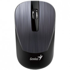Mouse wireless Genius NX-7015, Optic, USB, Gri, si lampa USB pentru laptop