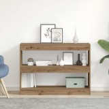vidaXL Raft/Bariere de Cameră - Stejar Artisan - 100x30x72 cm - Fabricat din Lemn Prelucrat