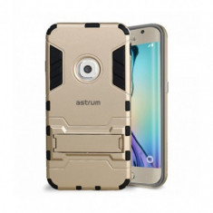 Husa Capac Astrum TC IRONMAN Samsung G925 Galaxy S6 EDGE Gold foto