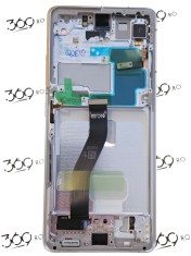 Display Samsung SM-G998 S21 ULTRA (5G) SILVER ( Service Pack )
