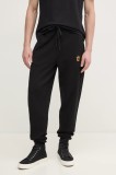 ZADIG&amp;VOLTAIRE pantaloni de trening din bumbac culoarea negru, neted, JMPA00016