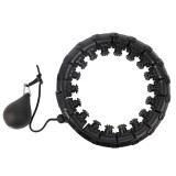 Cerc hula hoop cu masaj si greutate reglabila Trizand 25208